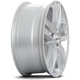 Purchase Top-Quality Alliage d'argent m�tallique par DAI WHEELS (17x7.0 35.0 mm) pa2