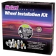 Purchase Top-Quality MCGARD - 67226BK - Chrome Black Cone Seat Bolt Lug Wheel Installation Kit pa3