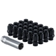 Purchase Top-Quality WEST COAST WHEEL ACCESSORIES - W55014SEB - Wheel Lug Nut pa2