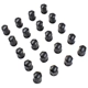 Purchase Top-Quality Wheel Lug Nut by COYOTE WHEEL ACCESSORIES - 53K548LBLK pa1