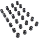 Purchase Top-Quality COYOTE WHEEL ACCESSORIES - 53K648LBLK - Lug Wheel Installation Kit pa1