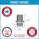 Purchase Top-Quality COYOTE WHEEL ACCESSORIES - 68K545 - Wheel Lug Nut pa2
