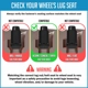 Purchase Top-Quality COYOTE WHEEL ACCESSORIES - 701142BLK - Lug Nut pa4