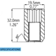 Purchase Top-Quality COYOTE WHEEL ACCESSORIES - 781140 - Lug Nut pa3