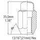 Purchase Top-Quality COYOTE WHEEL ACCESSORIES - 841145 - Lug Nut pa2