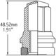 Purchase Top-Quality COYOTE WHEEL ACCESSORIES - 86K848 - Lug Wheel Installation Kit pa2