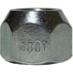 Purchase Top-Quality FMSI AUTOMOTIVE HARDWARE - 3801-5 - Standard Solid Steel Wheel Nut pa1
