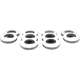 Purchase Top-Quality MCGARD - 78714 - Stainless Steel Cragar Mag Offset Hole Washers pa2