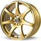 Purchase Top-Quality Ink Gold Machined Wheel by RTX (17x7.5 42mm) pa2