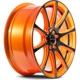 Purchase Top-Quality Blaze Orange and Black Wheel by RTX (17x7.5 42mm) pa2