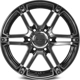 Purchase Top-Quality Slate Black Machined Wheel by RTX (17x8 25mm) pa3