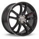 Purchase Top-Quality Twin Black Machined Wheel by RTX (15x6.5 38mm) pa1