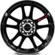 Purchase Top-Quality Twin Black Machined Wheel by RTX (15x6.5 38mm) pa2