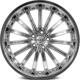 Purchase Top-Quality Elite Chrome / PVD Wheel by RTX (18x8 42mm) pa3