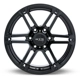 Purchase Top-Quality Slate Satin Black Wheel by RTX (20x9 20mm) pa2