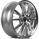 Purchase Top-Quality Twist Silver Machined Wheel by RTX (17x7 40mm) pa2