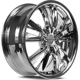 Purchase Top-Quality Twist Chrome / PVD Wheel by RTX (17x7 40mm) pa1