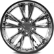 Purchase Top-Quality Twist Chrome / PVD Wheel by RTX (17x7 40mm) pa2
