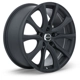 Purchase Top-Quality Contour Matte Black Wheel by RTX (17x7.5 40mm) pa3