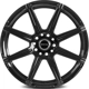 Purchase Top-Quality Compass Gloss Black Wheel by RTX (17x7.5 40mm) pa2