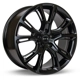 Purchase Top-Quality Thug Satin Black Wheel by RTX (20x9 34mm) pa1