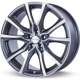 Purchase Top-Quality Contour Gunmetal Machined Wheel by RTX (16x7 40mm) pa2