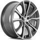 Purchase Top-Quality Contour Gunmetal Machined Wheel by RTX (17x7.5 40mm) pa3