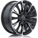 Purchase Top-Quality Poison Black Machined Wheel by RTX (16x7 38mm) pa3