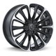 Purchase Top-Quality Poison Black Machined Wheel by RTX (17x7.5 42mm) pa1