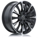 Purchase Top-Quality Poison Black Machined Wheel by RTX (17x7.5 42mm) pa3