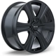 Purchase Top-Quality Aspen Satin Black Wheel by RTX (17x8 15mm) pa3