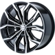 Purchase Top-Quality Black Widow Black Machined Wheel by RTX (17x7.5 42mm) pa2
