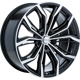Purchase Top-Quality Black Widow Black Machined Wheel by RTX (18x8 42mm) pa2
