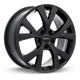 Purchase Top-Quality Najin Satin Black Wheel by RTX (18x8 40mm) pa1
