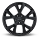 Purchase Top-Quality Najin Satin Black Wheel by RTX (18x8 40mm) pa2