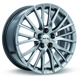 Purchase Top-Quality Kyo Hyper Black Wheel by RTX (18x8 35mm) pa3