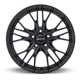 Purchase Top-Quality Vertex Satin Black Wheel by RTX (18x8 40mm) pa1