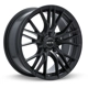 Purchase Top-Quality Vertex Satin Black Wheel by RTX (18x8 40mm) pa2