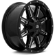 Purchase Top-Quality Ravine Black Milled Wheel by RTX (17x8 0mm) pa2