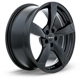 Purchase Top-Quality RS II Gloss Black Wheel by RTX (18x8 45mm) pa1