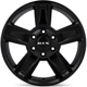 Purchase Top-Quality Glacier Satin Black Wheel by RTX (17x8 30mm) pa2