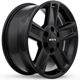 Purchase Top-Quality Glacier Satin Black Wheel by RTX (17x8 30mm) pa3