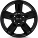 Purchase Top-Quality Glacier Satin Black Wheel by RTX (20x8.5 15mm) pa2