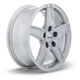Purchase Top-Quality Frost Silver Wheel by RTX (17x7 38mm) pa2