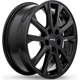 Purchase Top-Quality Arai Gloss Black Wheel by RTX (18x7.5 45mm) pa3