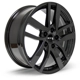 Purchase Top-Quality Pilot Gloss Black Wheel by RTX (18x8 45mm) pa2