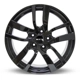 Purchase Top-Quality Pilot Gloss Black Wheel by RTX (18x8 45mm) pa3