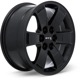 Purchase Top-Quality Denver Satin Black Wheel by RTX (16x7 25mm) pa3