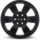 Purchase Top-Quality Denver Satin Black Wheel by RTX (17x8 30mm) pa2