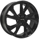 Purchase Top-Quality Nikko Gloss Black Wheel by RTX (16x7 40mm) pa1